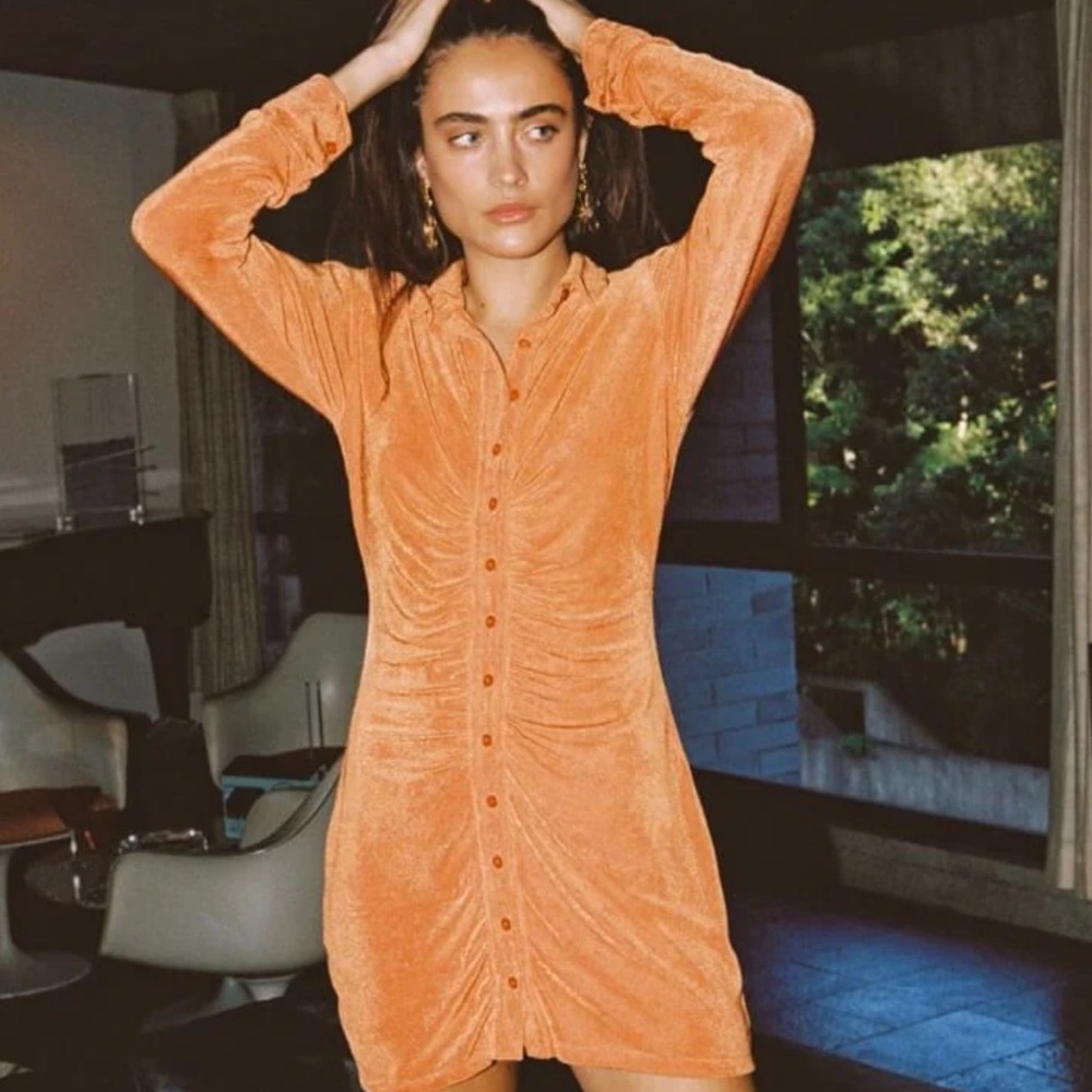 NWT With Jean Maple Andy Dress 🍊